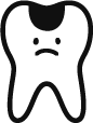 むし歯のアイコン