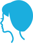 横顔のアイコン