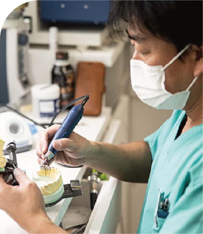 歯科技工士の写真